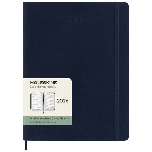 Moleskine soft cover 12 month weekly XL planner