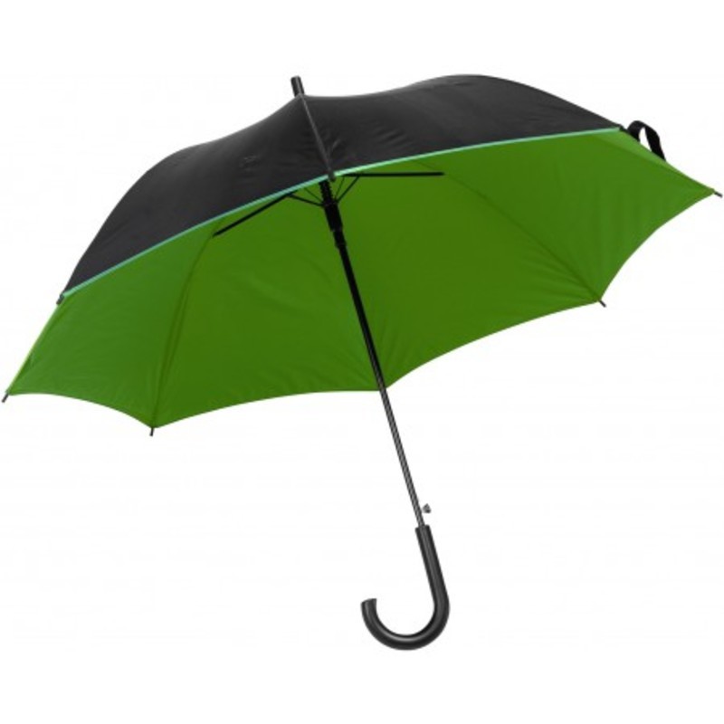 Umbrella which opens automatically.