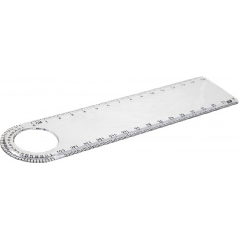 Plastic transparent ruler (15cm)