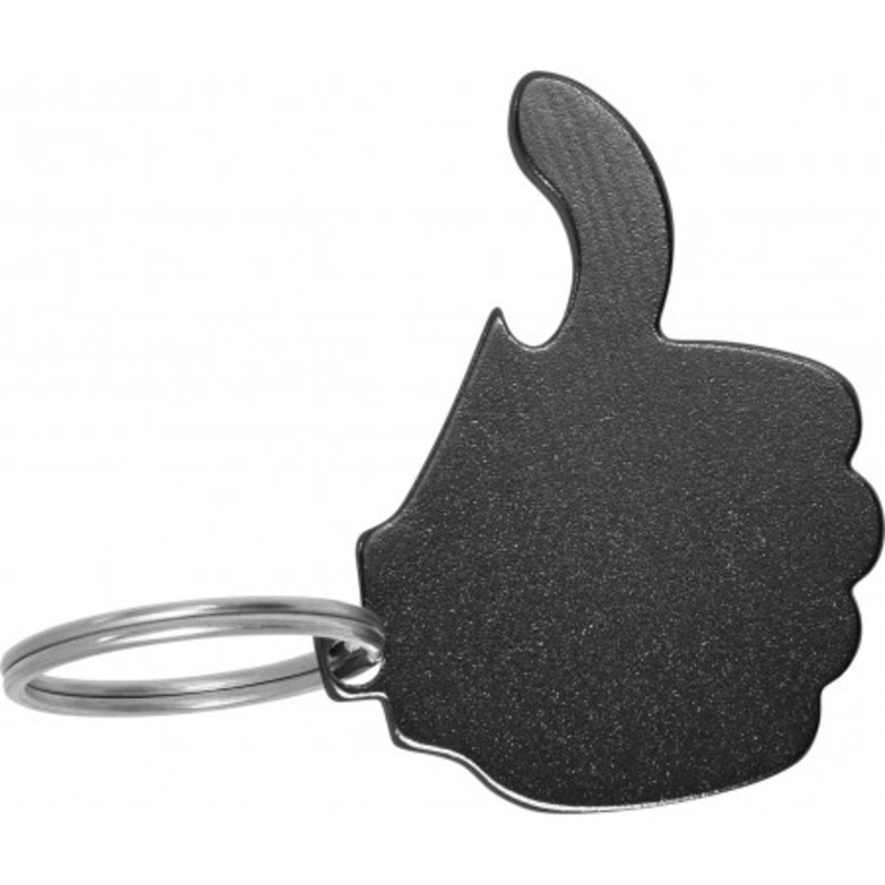 Aluminium key holder with bottle opener