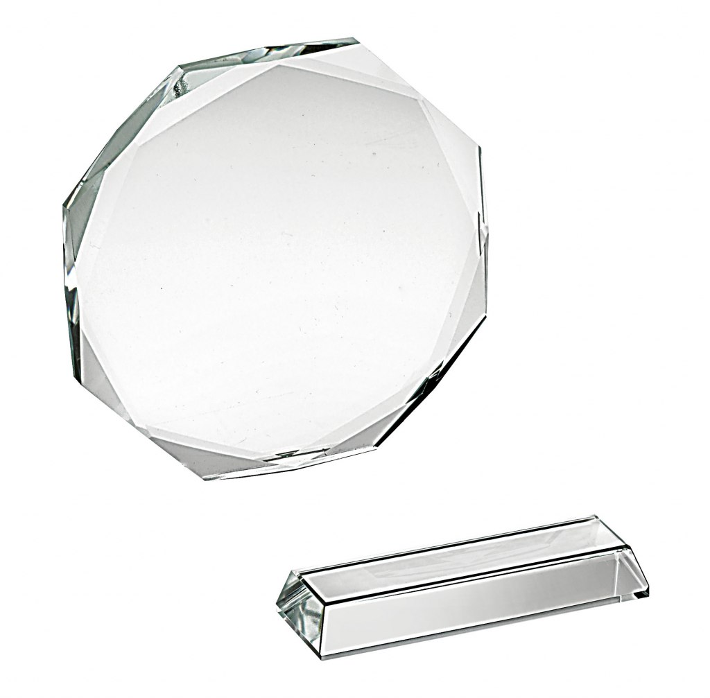 OCTAGONAL TROPHY DETACHED BASE d.mm 100