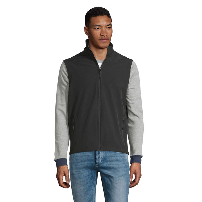 RACE BW MEN SOFTSHELL