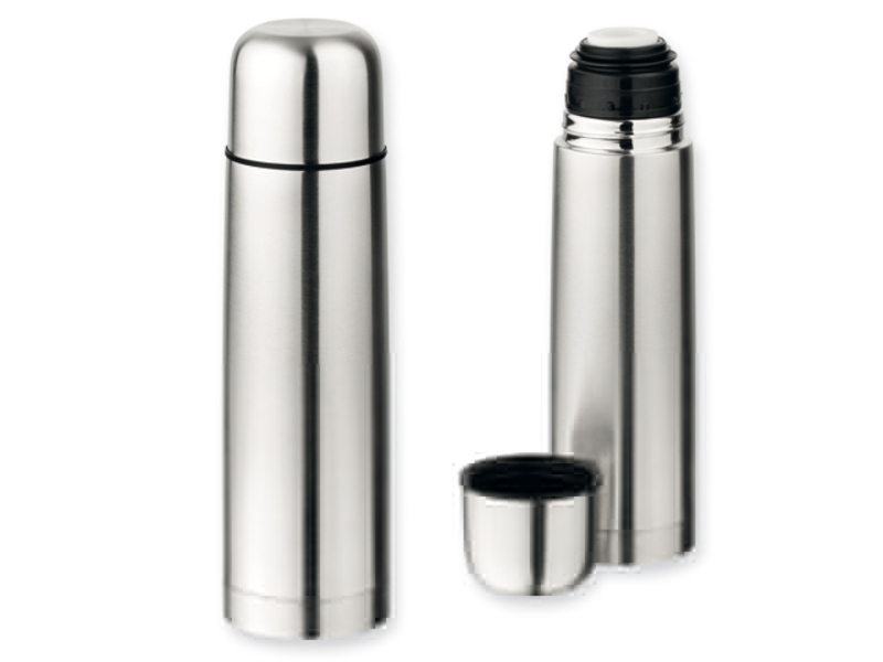 GERRY vacuum flask, 0,5 l, Silver