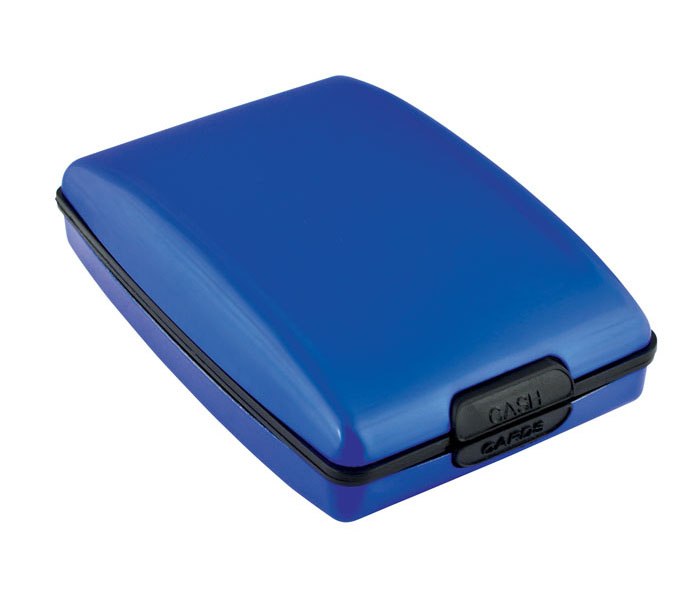 BUSINESS CARD CASE MULTIFUNCTION BLUE