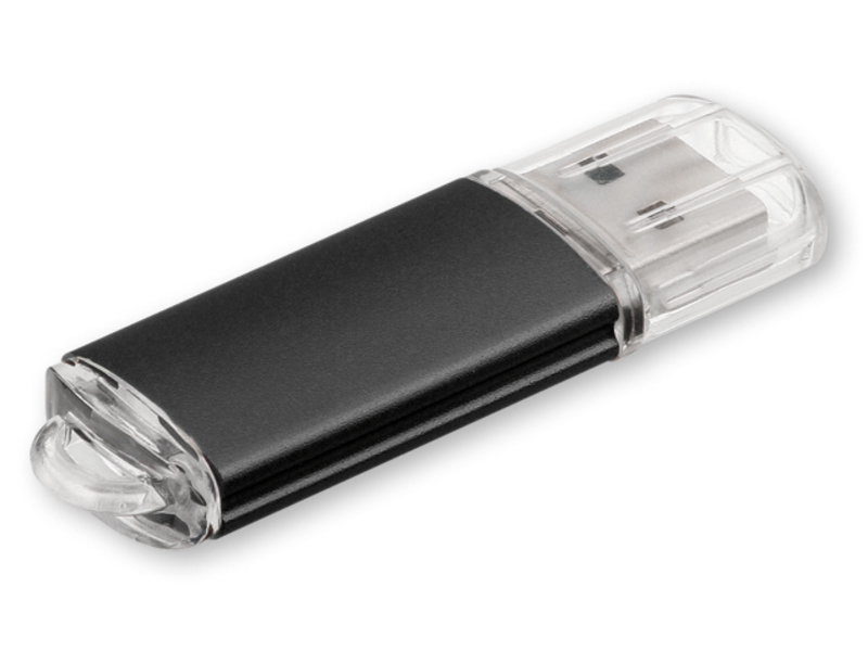 USB FLASH 40 metal USB FLASH 4 GB supporting interface 2.0, Black