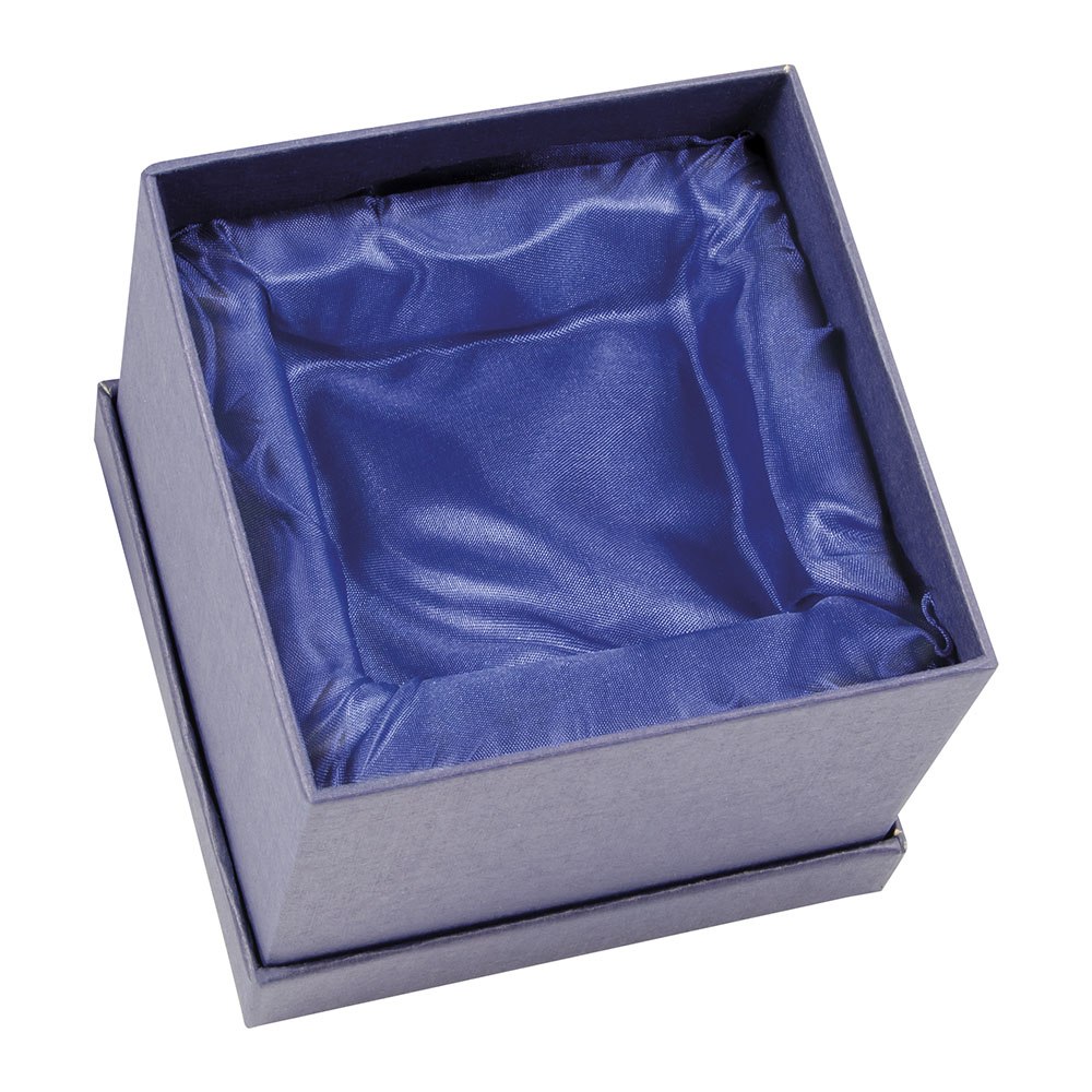BLUE BOX SATIN BLUE 120X120X60 MM