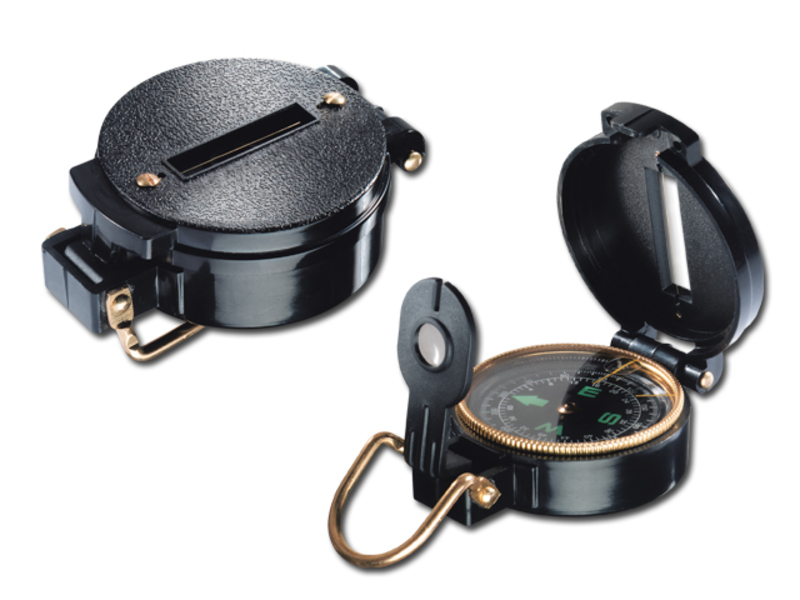 ZIKMUND plastic compass, Black
