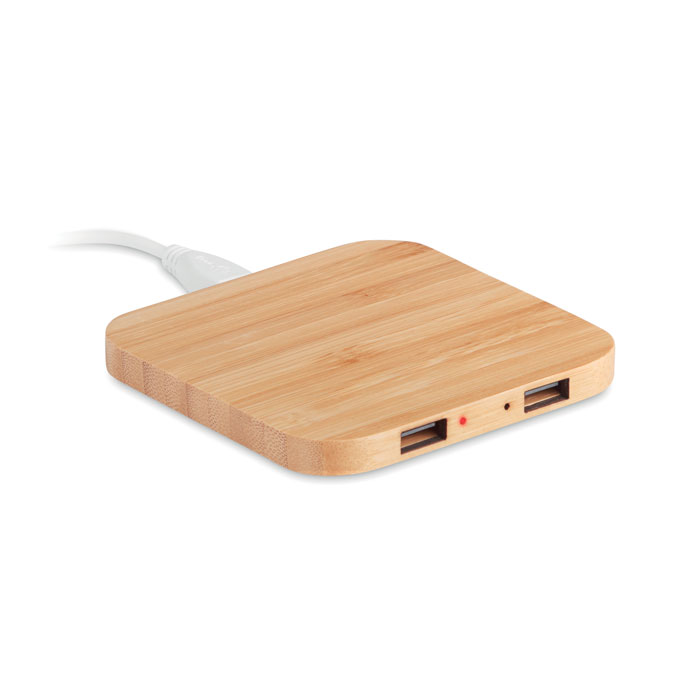Bamboo wireless charge pad 15W