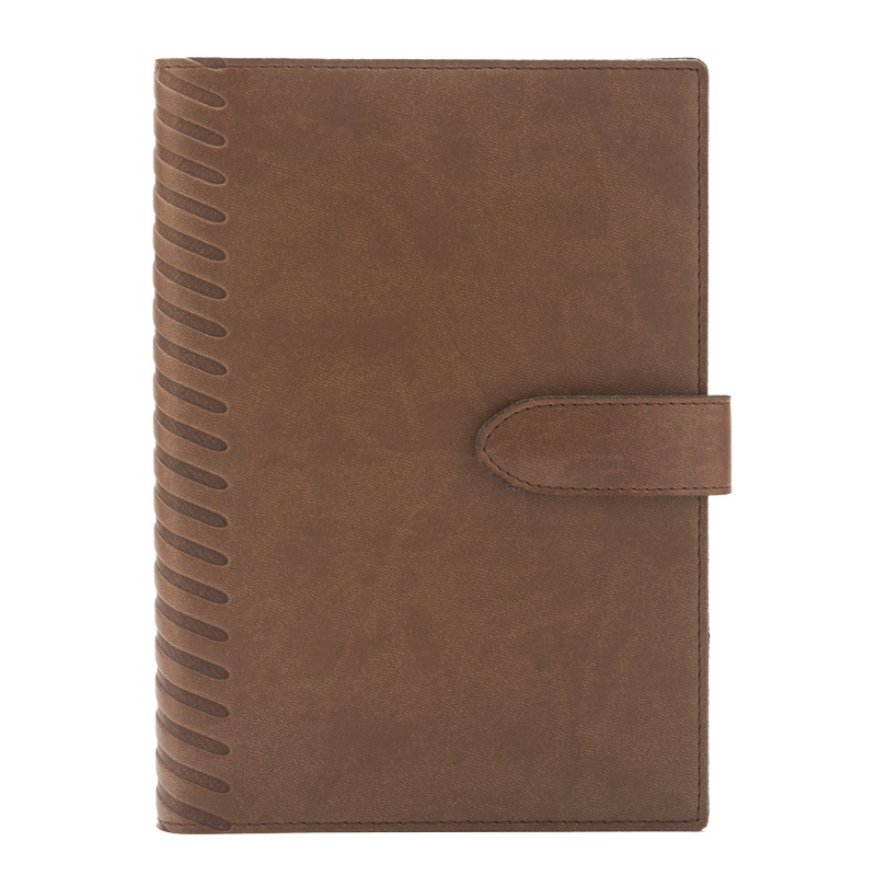 Agenda de lux Cometa Marrone, 17 x 24 cm