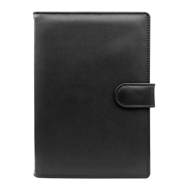Agenda din piele Texas Nero, 17 x 24 cm