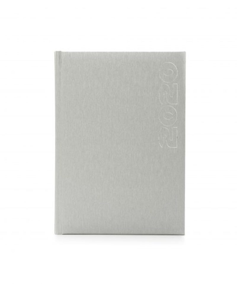 Agenda 410 VEGA, saptamanala, 17X24 - argintie