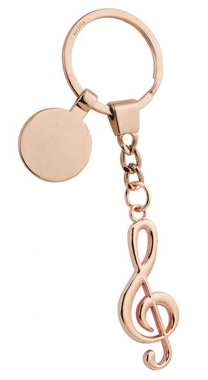ROSÉ VIOLIN KEY KEY RING