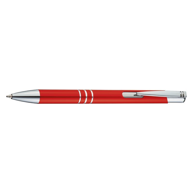 Metall ball pen Ascot, red