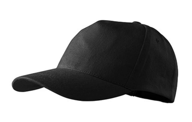 Unisex cap, adjustable, black