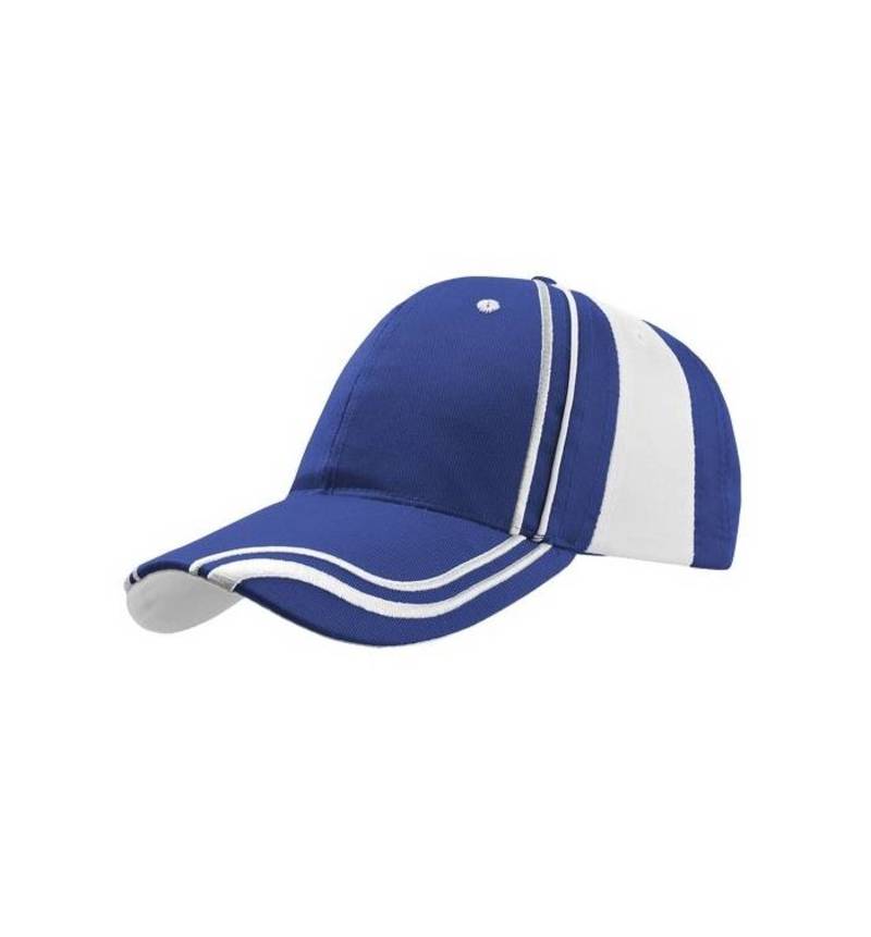 DRUMMER cap, royal blue - white