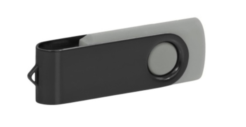 USB, 8 GB, black - dark grey