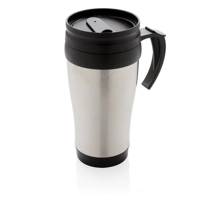 Stainless steel mug, grey