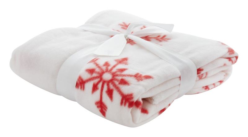 Fleece blanket, white