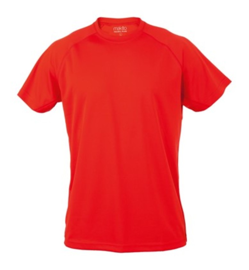 Tecnic Plus T sport T-shirt, red, XXL