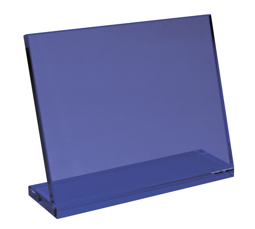 BLUE GLASS BASE BLUE GLASS 190X150X10 MM