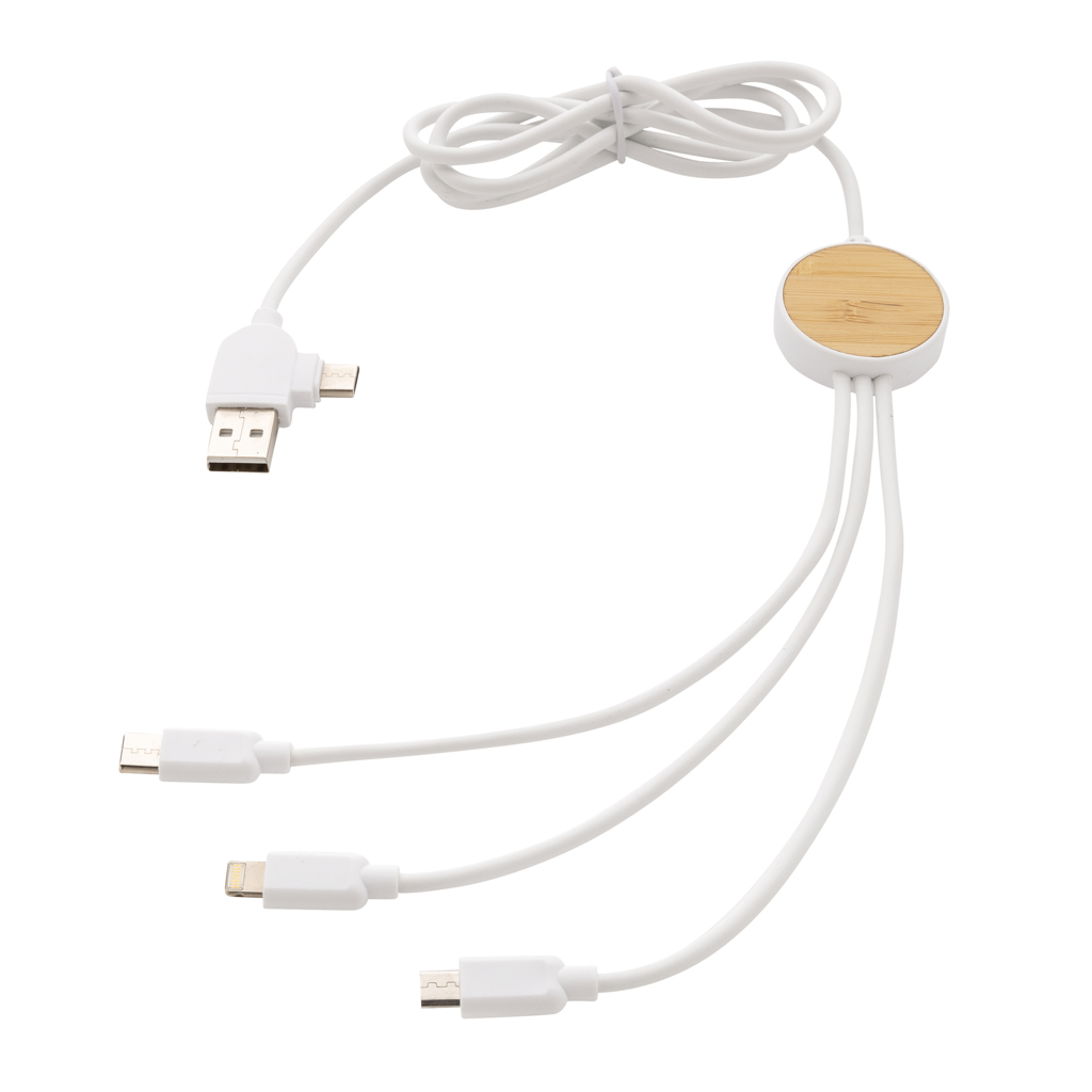 Ontario 1.2 metre 6-in-1 charging cable
