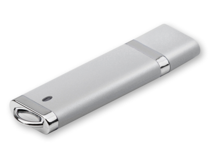USB FLASH 39 plastic USB FLASH 4 GB supporting interface 2.0, Satin silver