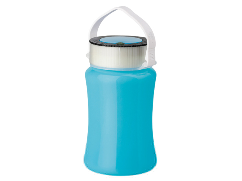 DURABLE universal waterproof lantern with storage space, BEAVER, Water blue