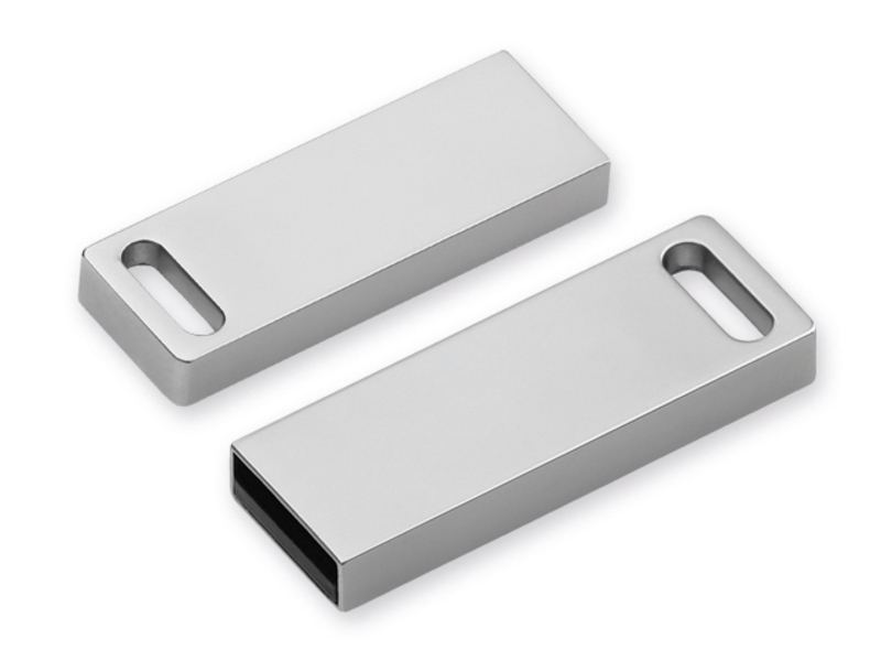 USB FLASH 52 metal USB FLASH 16 GB supporting interface 2.0, Satin silver