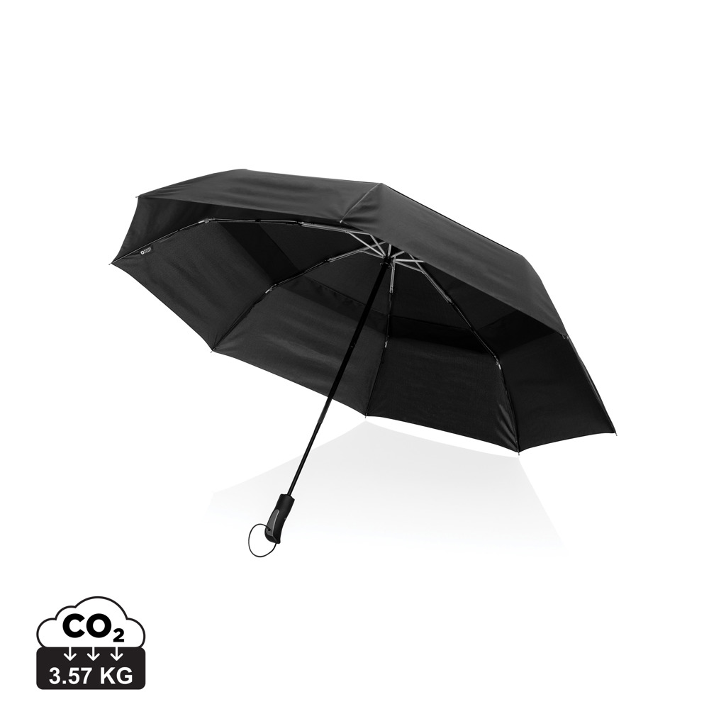 Swiss Peak Aware™ Tornado 27” pocket storm umbrella