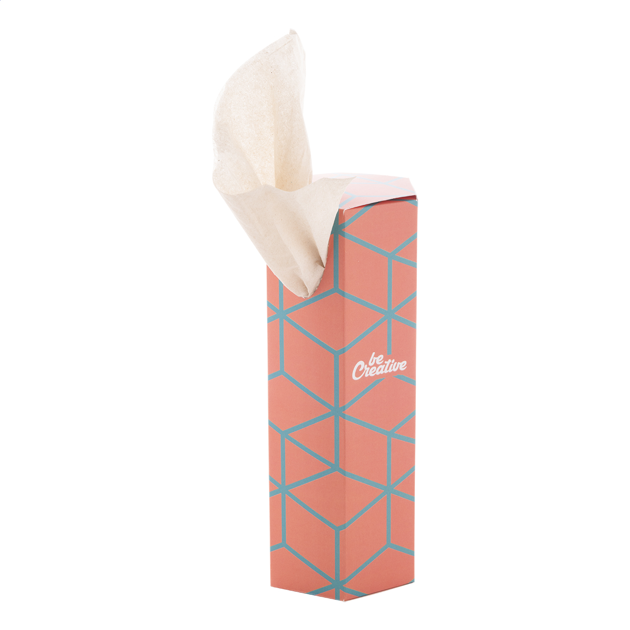 CreaSneeze Hex custom paper tissues