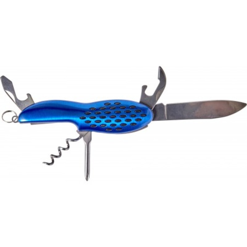 6 Piece stainless steel pocket knife