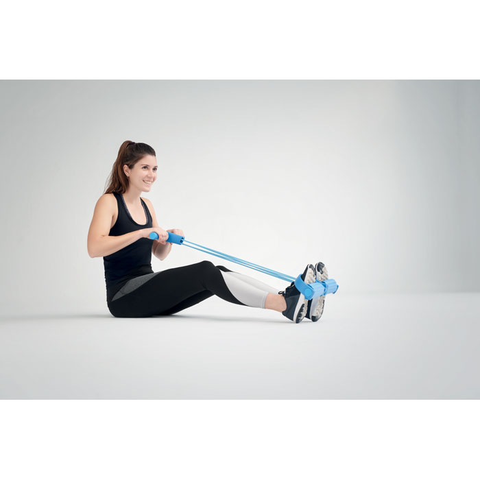 Pedal exercise puller rope