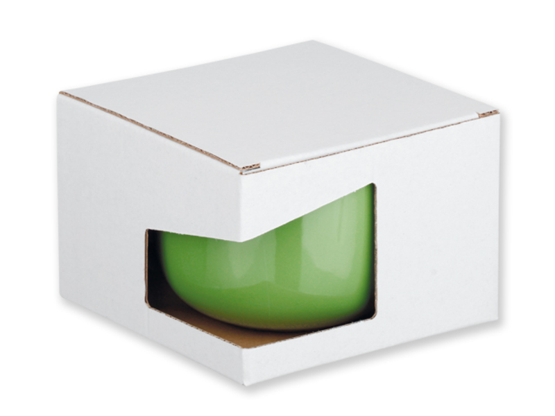 GB CHUBBY paper gift box, White