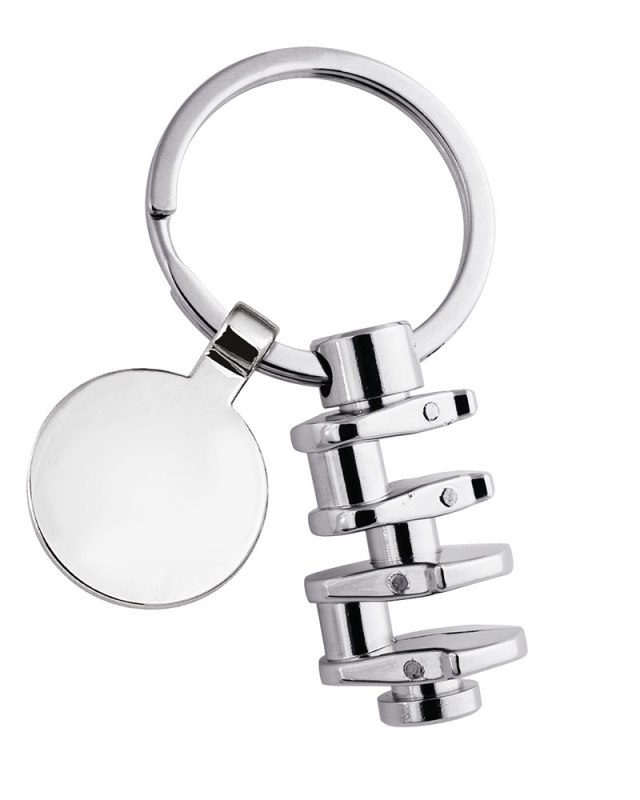 CRANKSHAFT KEYCHAIN WITH TOKEN