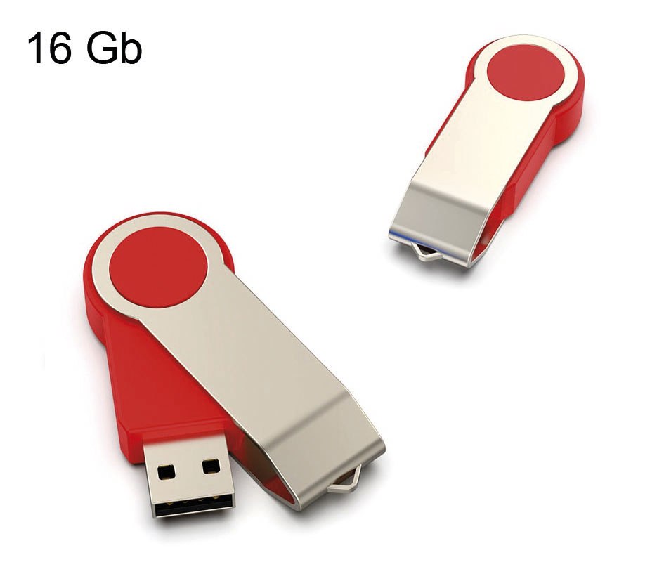 RED SWIVAL USB