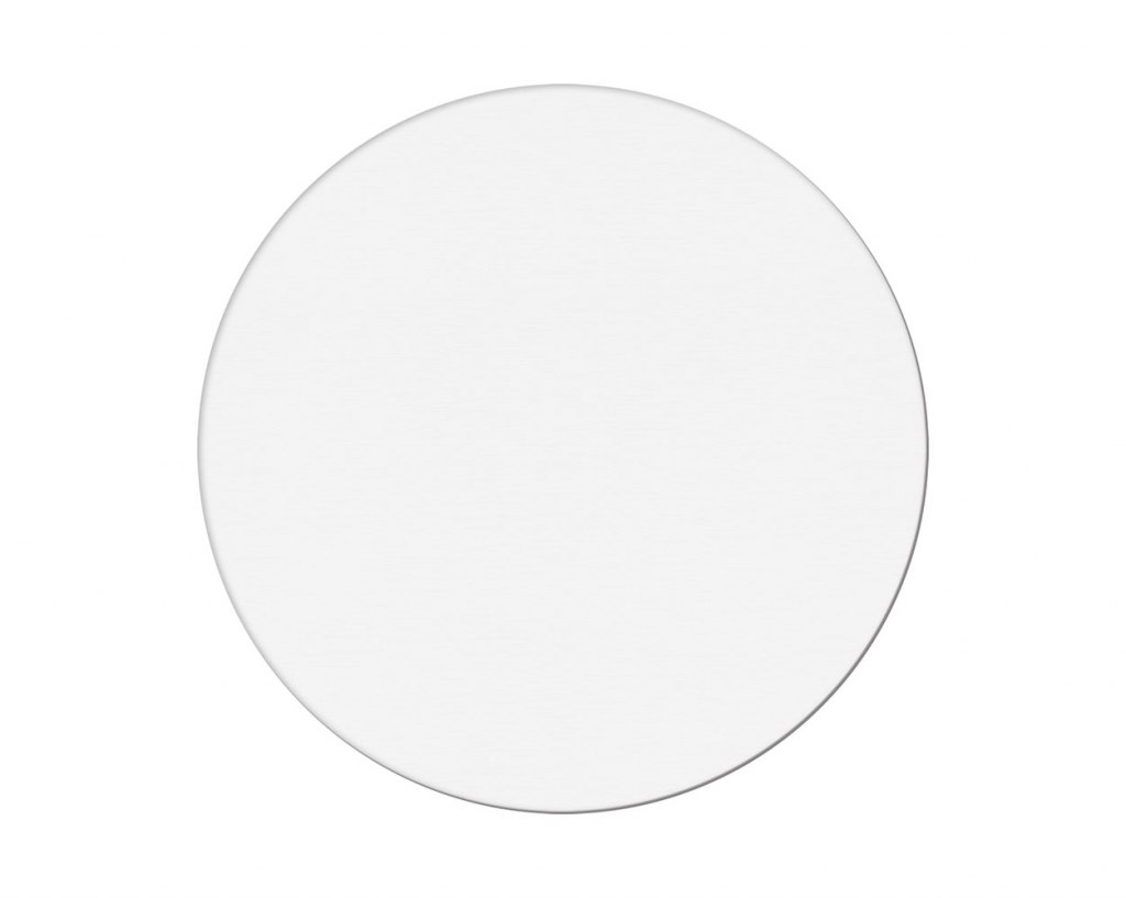 WHITE DISC FOR SUBLIMATION diam.140mm