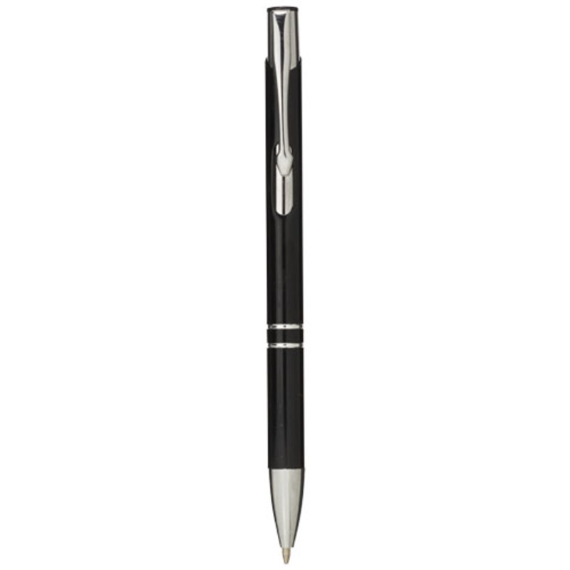 Moneta aluminium click ballpoint pen (blue ink)