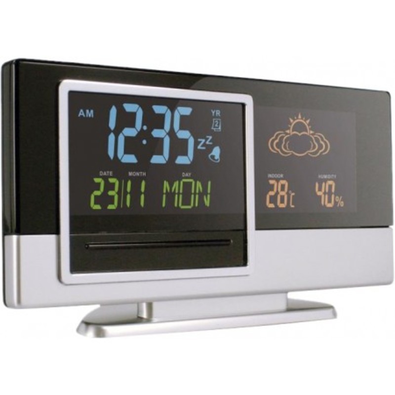 Plastic digital weather station
