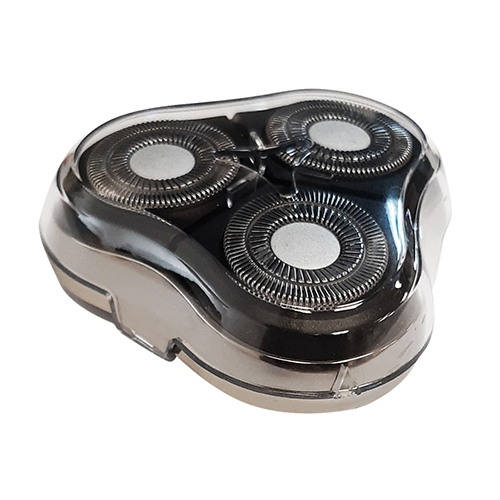 Replacement head with 3 double-track steel foils for the CR 2925 shaver1