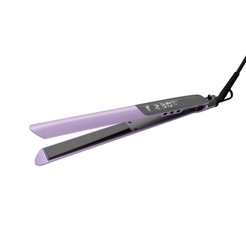 Hair Straightener | Ceramic Coated Plates | LCD Display | 6 Temp Settings | Travel Case + Heat Glove1