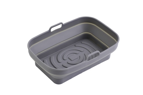 Silicone Air Fryer Liner | Rectangle | 19.8 cm x 13.1 cm | Reusable | BPA-Free Food Grade Silicone1