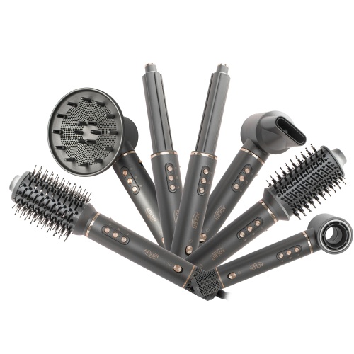 Hair styler 7 in 1 - Ionic Technology, Cool Shot, 3 Heat Settings, 3 Speeds,1