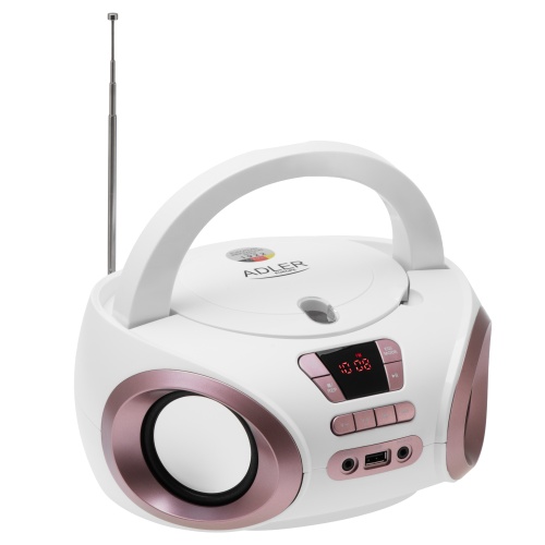 CD-MP3 Boombox | USB | FM Radio | AUX | Headphone Jack1