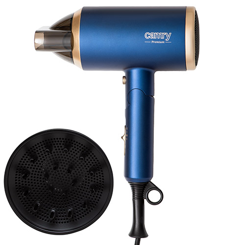 Hair dryer 1800W ION + Diffuser