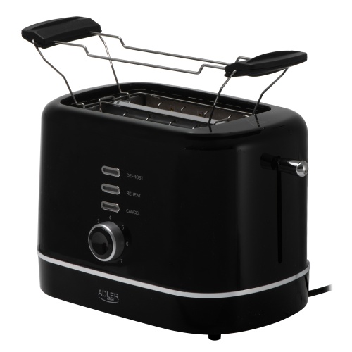 Toaster with Bun Rack | 7 Browning Levels | Defrost - Reheat Functions1