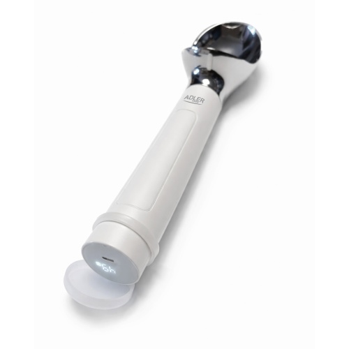 Heated Ice Cream Scoop, Electric Ice Cream Spoon with LED Display, USB-C, Grip Sensor, 70°C, Up to 50 Servings per Charge