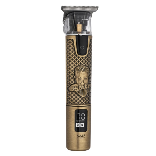 Professional Barber Salon Trimmer - Ceramic Moving Blade, LED Display, USB-C, 180 Min1