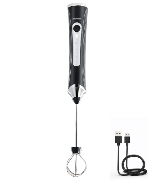 Rechargeable Milk Frother – 2 in 11