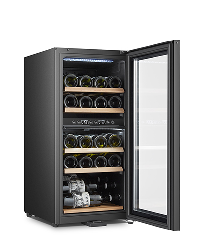 Wine cooler 60L Dual cooling zone