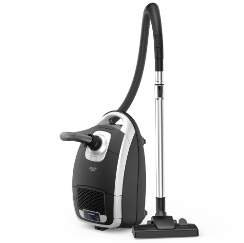 Digitally controlled vacuum cleaner with bag1